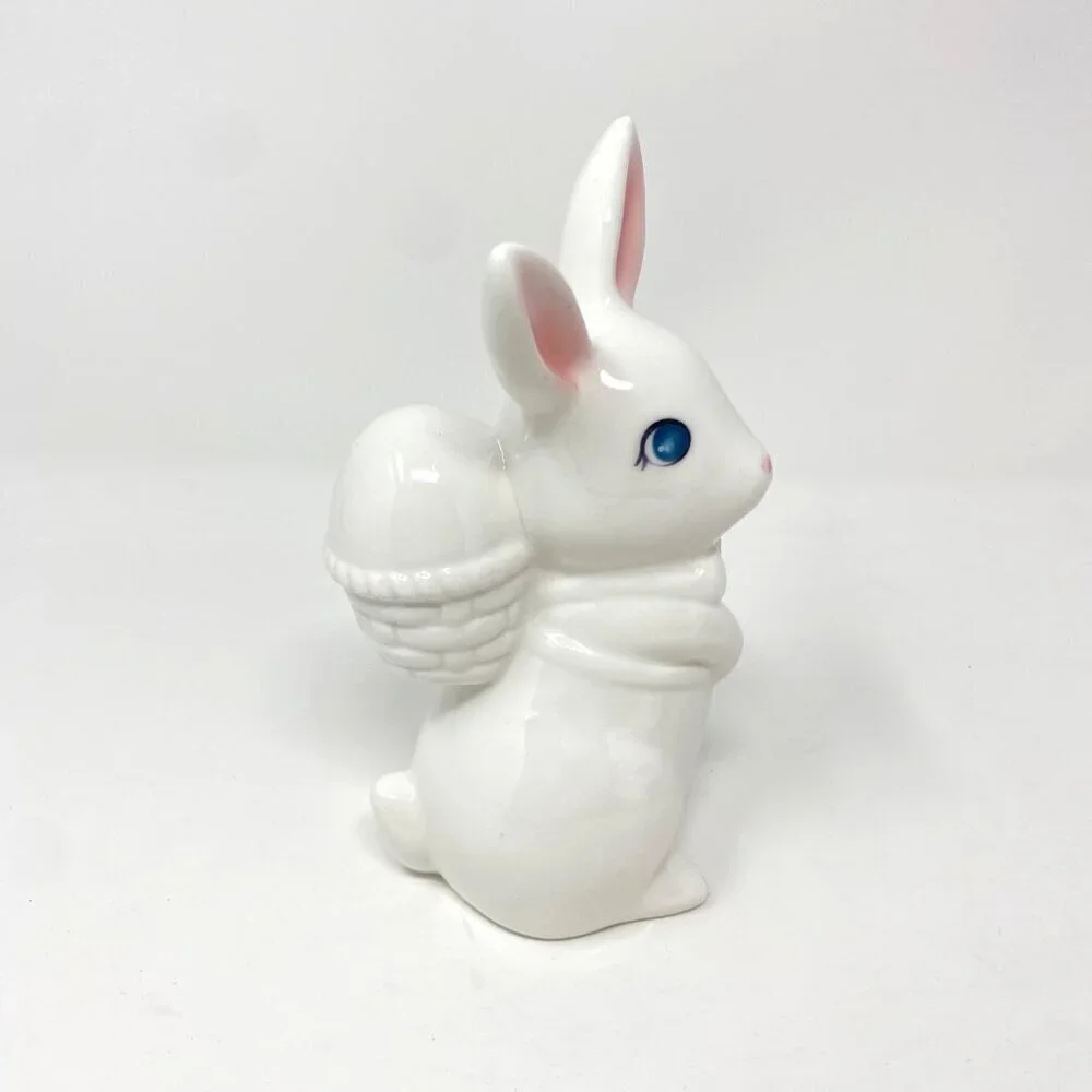 Target Ceramic Bunny with Backpack Animal Figurines - Spritz™ Easter Decor